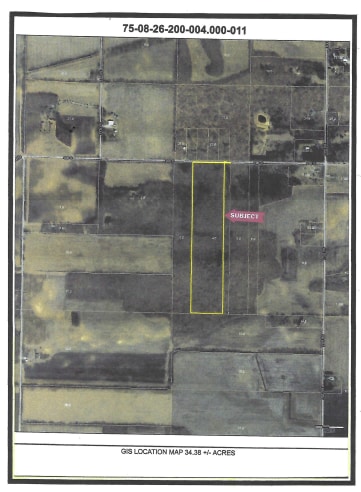 700 South, San Pierre, IN for sale - Site Plan - Image 2 of 4