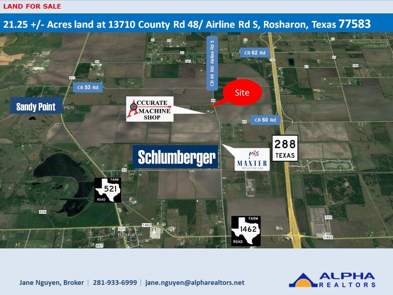 13710 County Road 48, Rosharon, TX for sale - Building Photo - Image 1 of 1