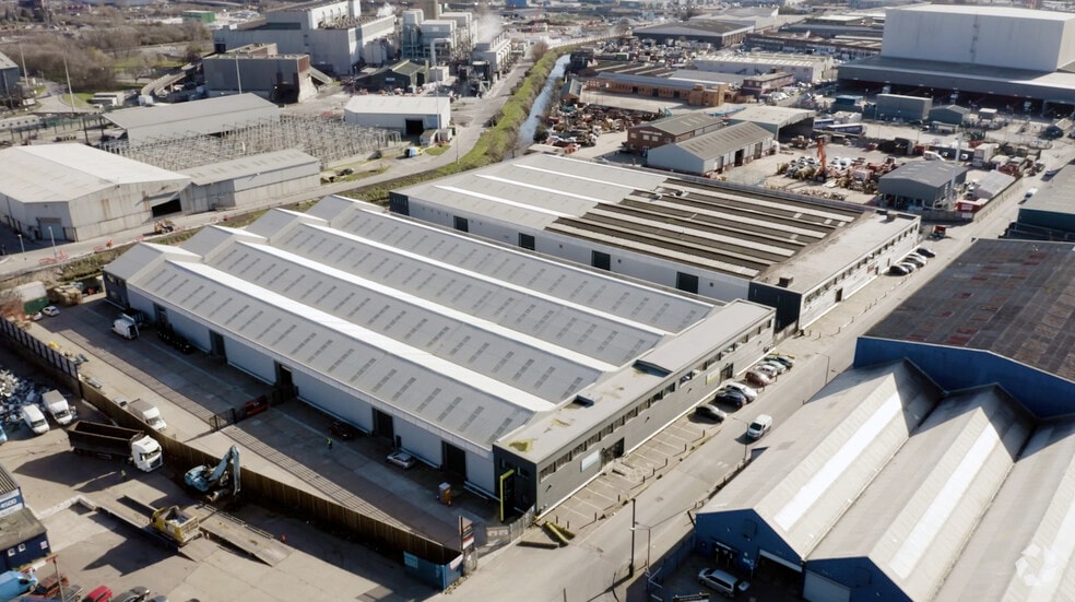 Nobel Rd, London for lease - Aerial Video - Image 2 of 12