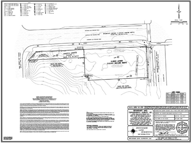 241 S Heights Blvd, Houston, TX à louer - Plan cadastral - Image 2 de 2