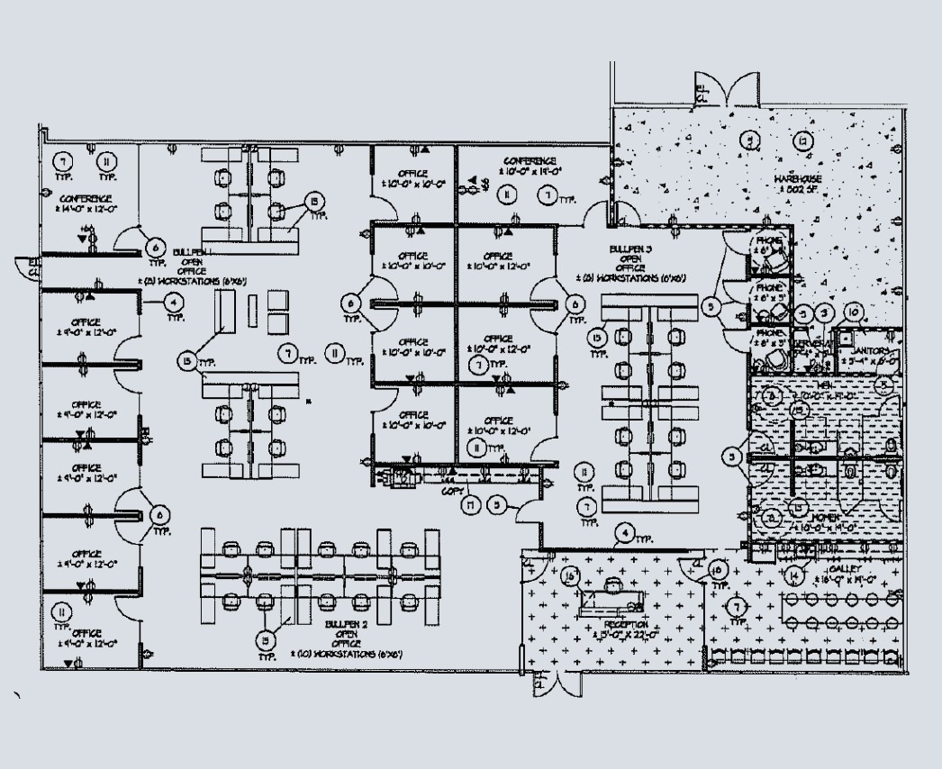 1465 N Hayden Rd, Scottsdale, AZ for lease Floor Plan- Image 1 of 7