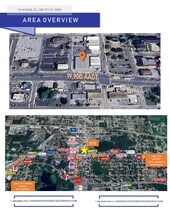 131 W Duval St, Lake City, FL - Aerial  map view