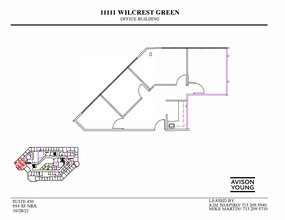 11111 Wilcrest Green Dr, Houston, TX for lease Floor Plan- Image 1 of 1