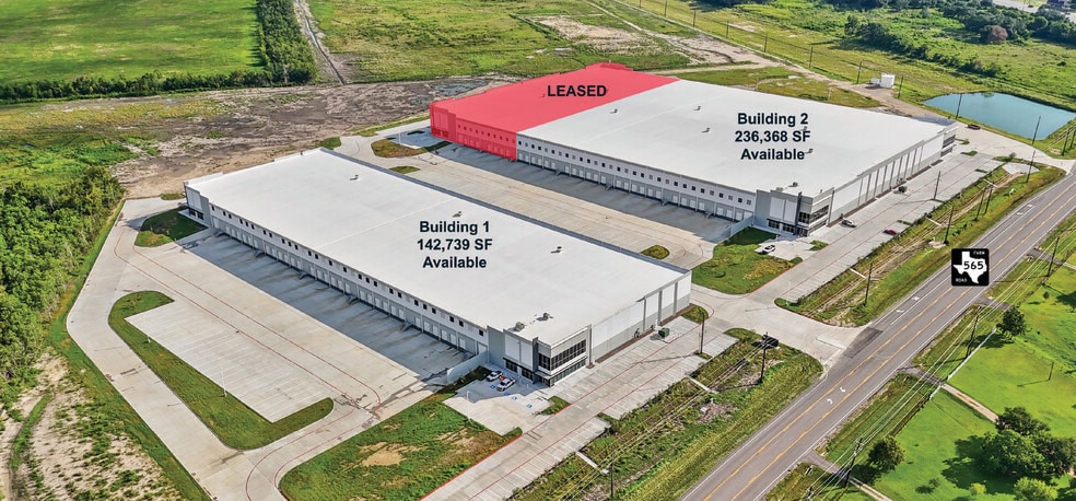 FM 565 & Kilgore Pky, Baytown, TX for lease - Aerial - Image 3 of 4