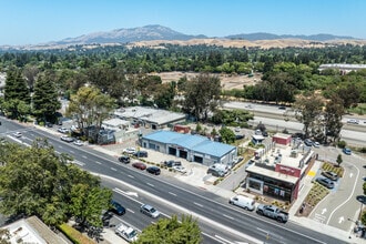 2210 San Ramon Valley Blvd, San Ramon, CA - Aerial  map view