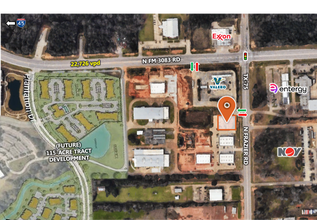 2527 N Frazier St, Conroe, TX - AERIAL  map view