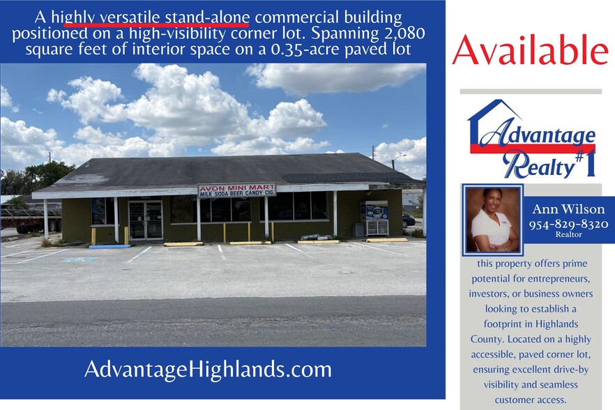 1499 N Lake Ave, Avon Park, FL for sale - Building Photo - Image 1 of 8