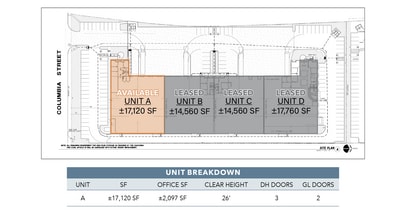 601 Columbia Ave, Riverside, CA for lease Site Plan- Image 1 of 1