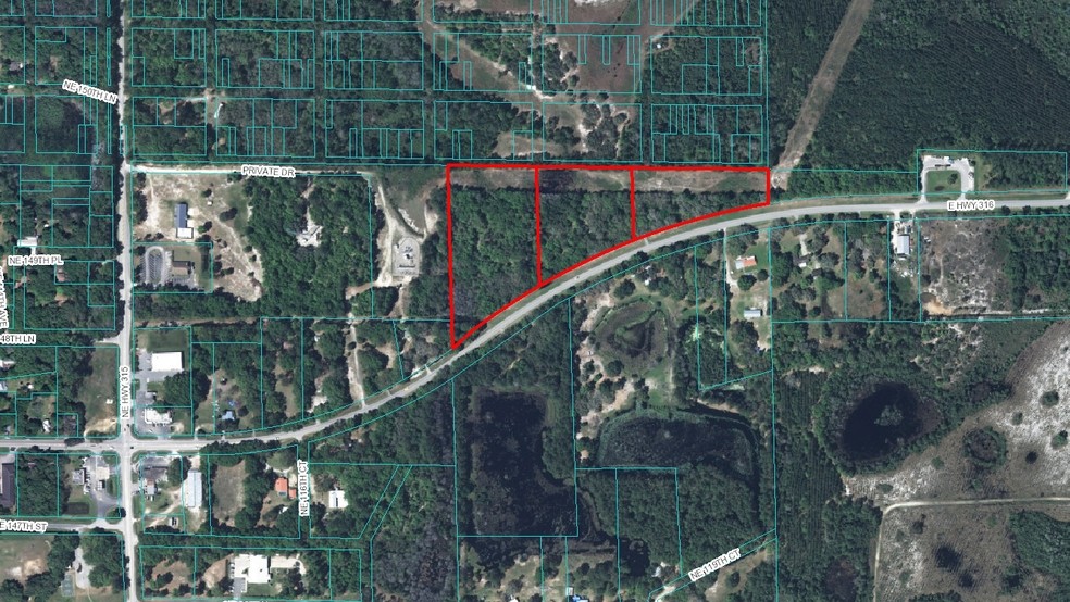 0 E Hwy 316, Fort Mc Coy, FL for sale - Aerial - Image 1 of 1