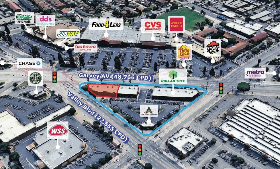 11906 Valley Blvd, El Monte, CA for lease - Building Photo - Image 2 of 4