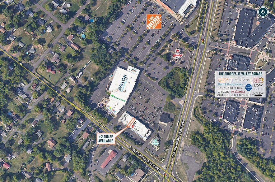 620-644 Easton Rd, Warrington, PA à louer - Aérien - Image 2 de 3