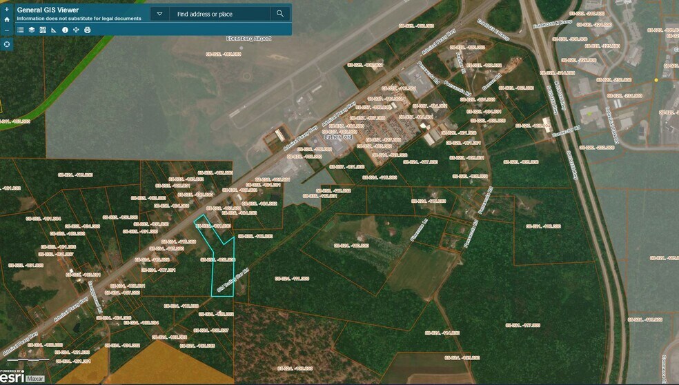 3781 Admiral Peary Hwy, Ebensburg, PA à vendre - Aérien - Image 2 de 3