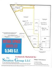 1470 Route 44, Raynham, MA à louer Plan de site- Image 1 de 2