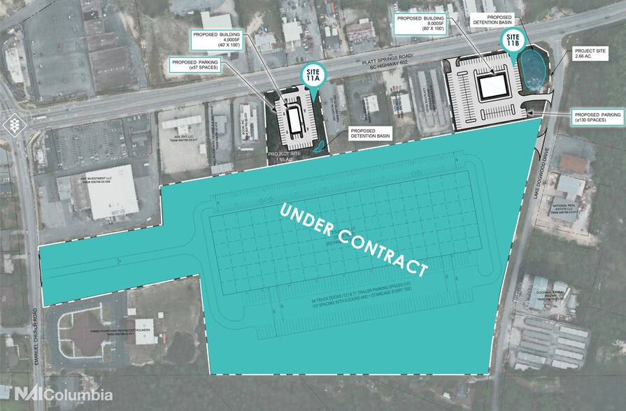 Platt Springs Rd West Parcel, West Columbia, SC à vendre - Photo du bâtiment - Image 2 de 4