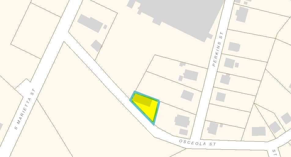 108 Osceola St, Gastonia, NC à louer - Plan cadastral - Image 3 de 23