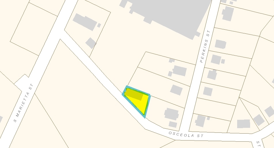 108 Osceola St, Gastonia, NC for lease - Plat Map - Image 3 of 23