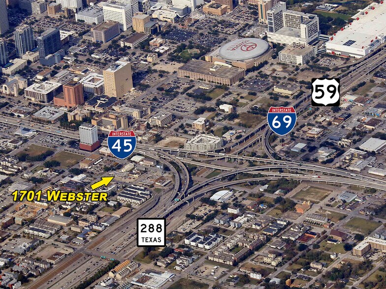 1701 Webster St, Houston, TX à louer - Photo du bâtiment - Image 2 de 8