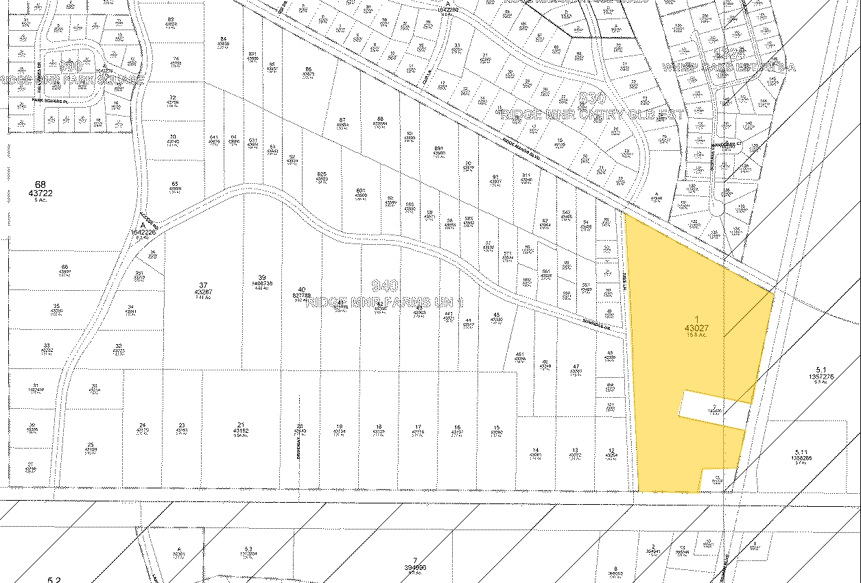 (SR 50) Cortez Blvd, Ridge Manor, FL à vendre Plan cadastral- Image 1 de 1