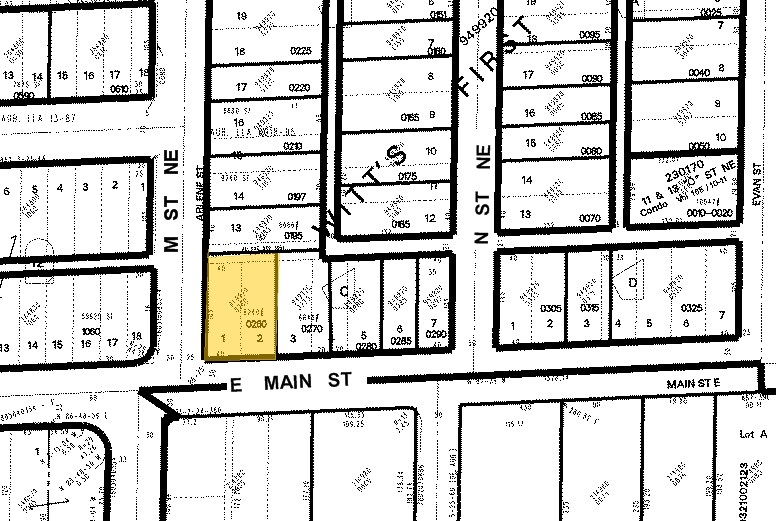 1241 E Main St, Auburn, WA à louer - Plan cadastral - Image 2 de 3