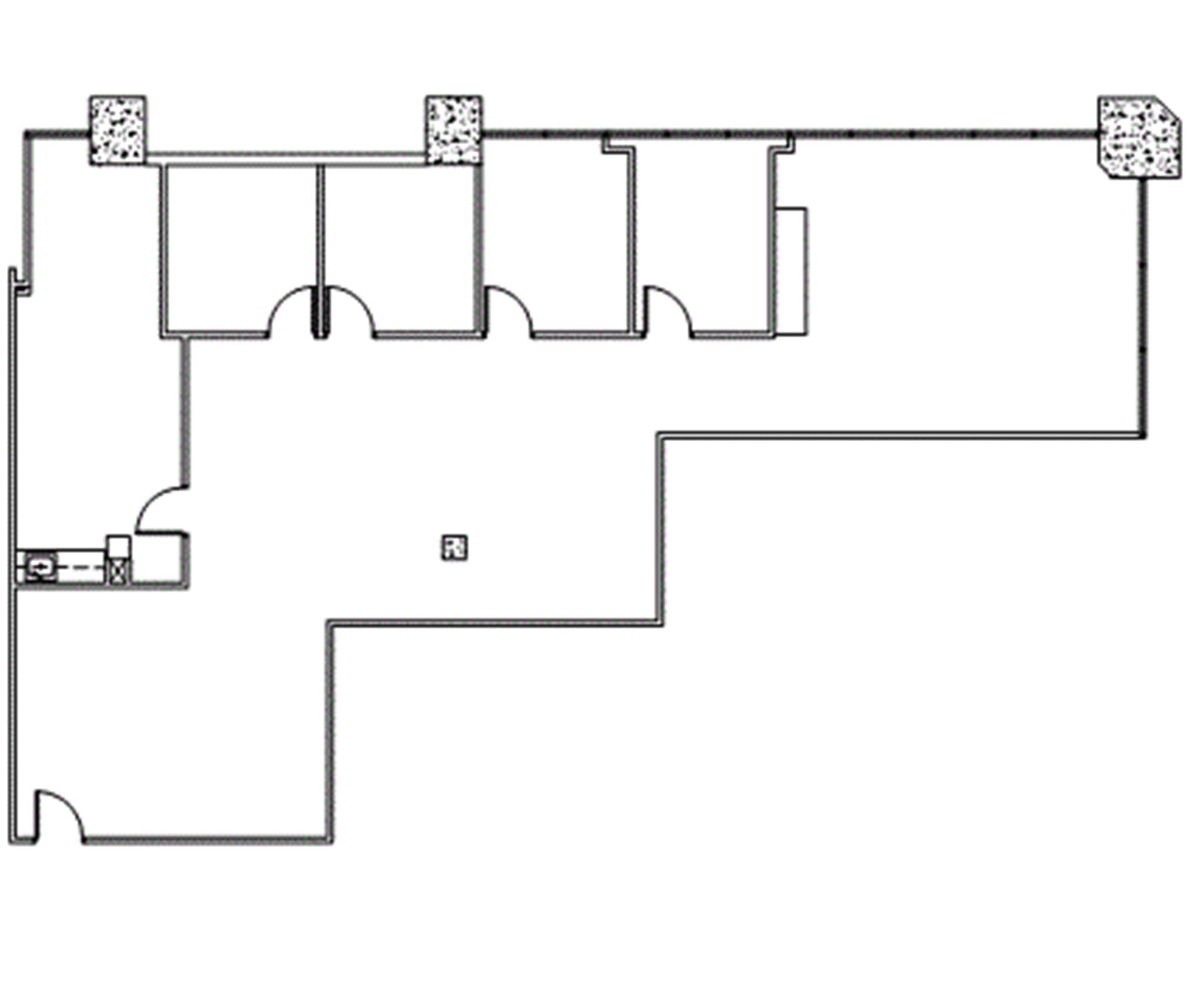 13140 Coit Rd, Dallas, TX à louer Plan d’étage- Image 1 de 1