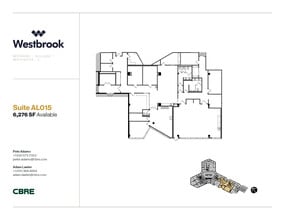 1 Westbrook Corporate Ctr, Westchester, IL for lease Floor Plan- Image 1 of 1