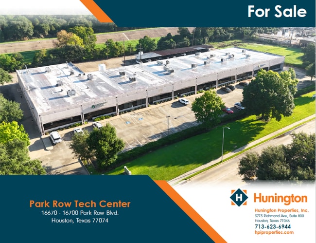 Plus de détails pour 16670-16700 Park Row, Houston, TX - Flex à vendre