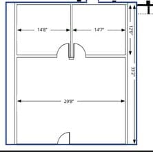 7200-7202 Greenleaf Ave, Whittier, CA à louer Plan d’étage- Image 2 de 2