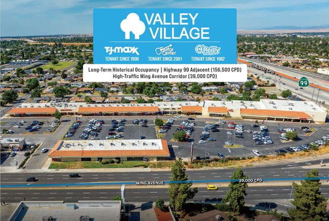Plus de détails pour 3412-3690 Ming Ave, Bakersfield, CA - Commerce de détail à vendre