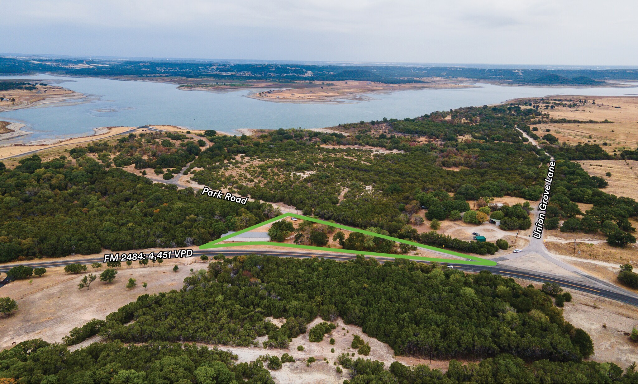 10500-10520 FM2484, Salado, TX à louer Aérien- Image 1 de 6