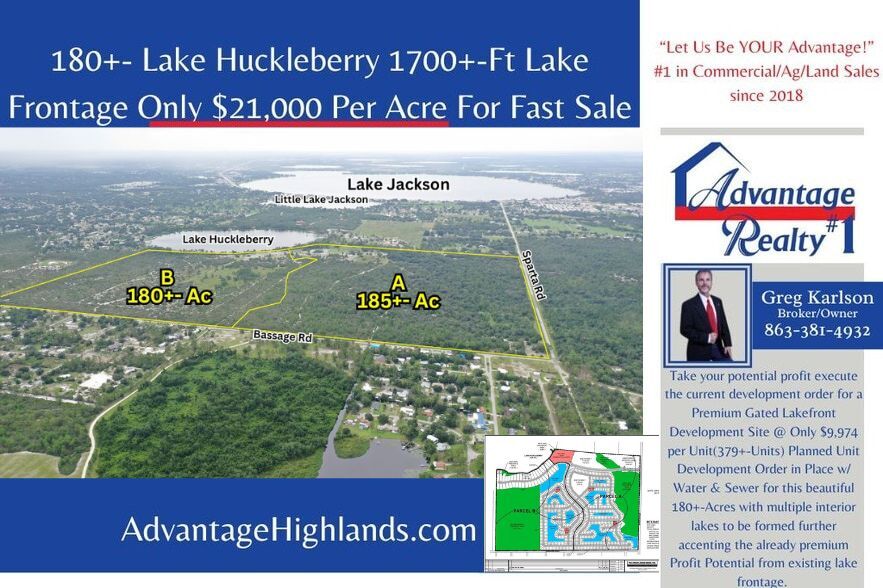 5525 Sparta rd, Sebring, FL à vendre Photo du bâtiment- Image 1 de 17