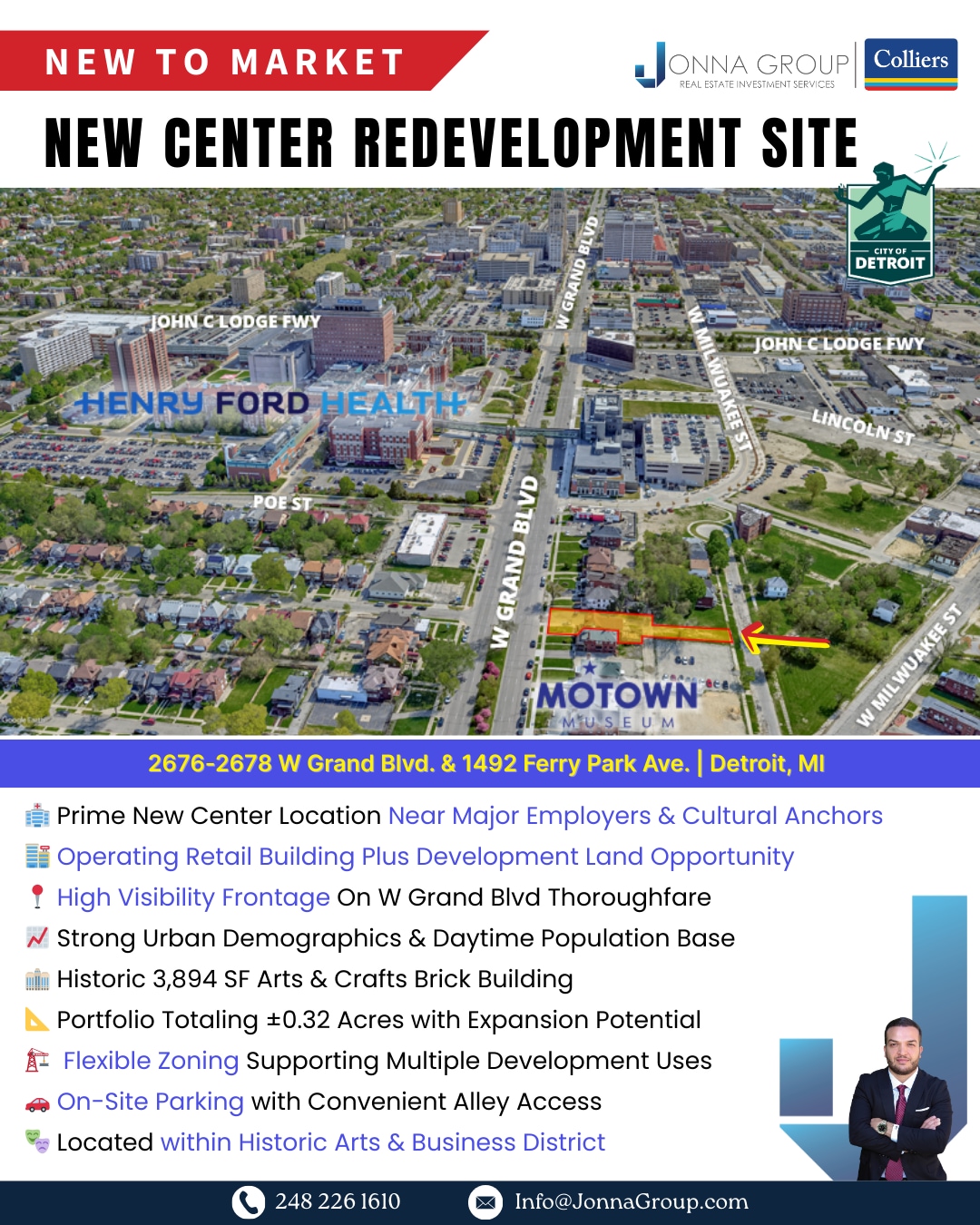 New Center Redevelopment Site portfolio of 1 properties for sale on LoopNet.ca Primary Photo- Image 1 of 4