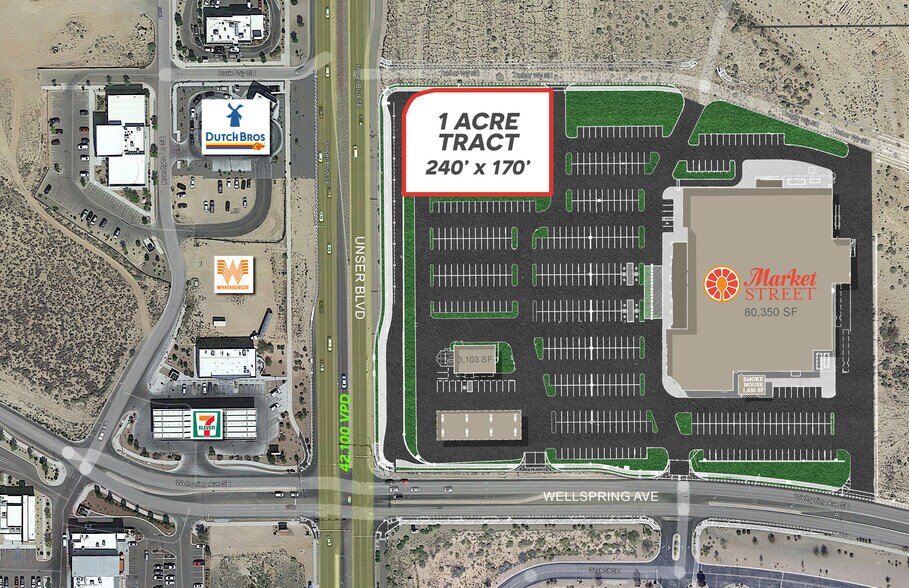 2150 Unser SE Ave, Rio Rancho, NM à vendre - Photo principale - Image 1 de 2