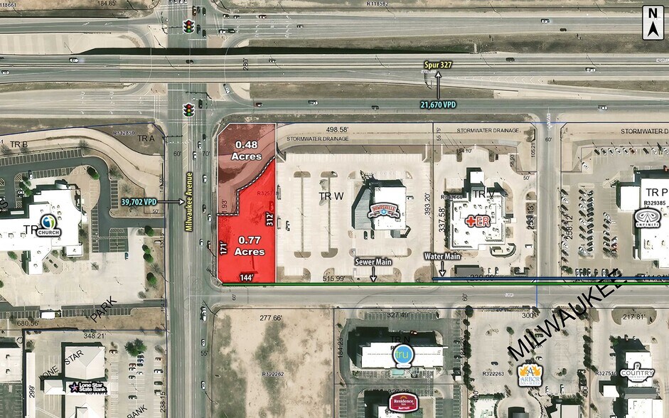 6415 Texas 327 spur, Lubbock, TX for sale - Aerial - Image 2 of 2