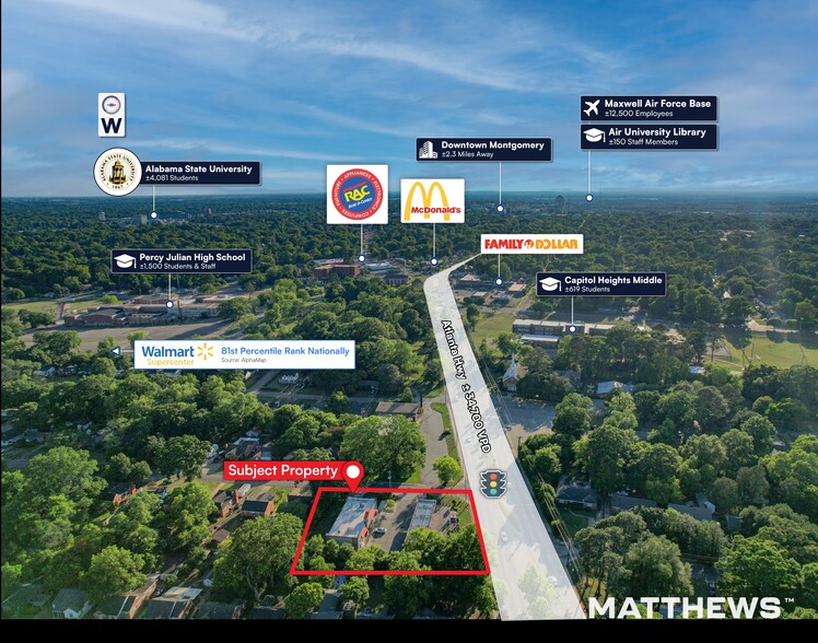 2906 Atlanta Hwy, Montgomery, AL for sale - Building Photo - Image 3 of 4