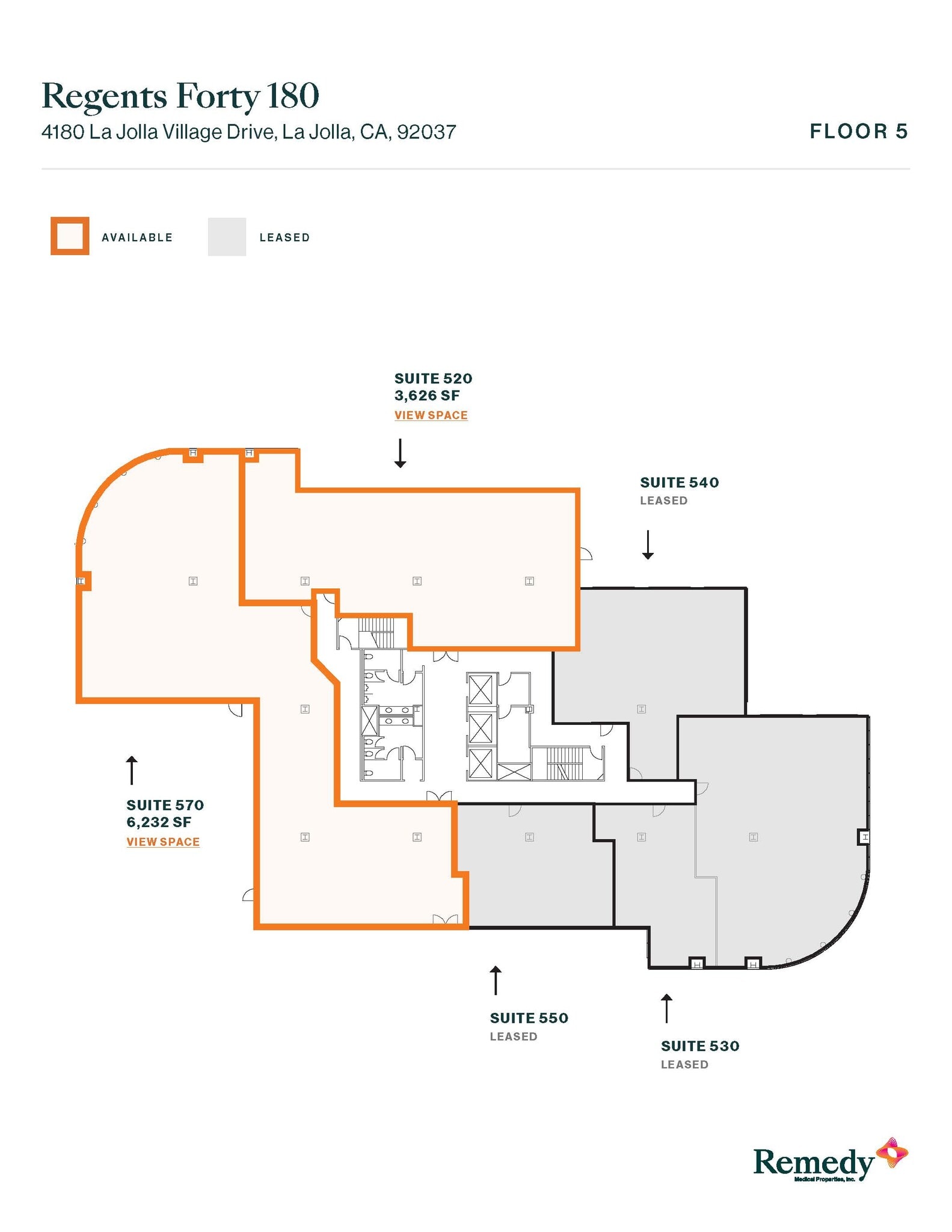 4180 La Jolla Village Dr, La Jolla, CA for lease Floor Plan- Image 1 of 1