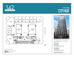 142 E Ontario St, Chicago, IL à louer Plan d’étage- Image 1 de 5