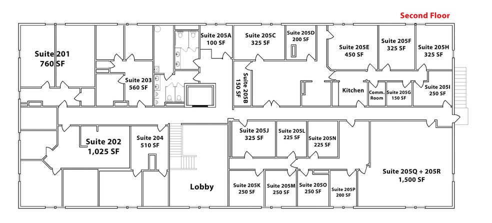 1330 San Pedro Blvd NE, Albuquerque, NM à louer - Plan d’étage - Image 3 de 8