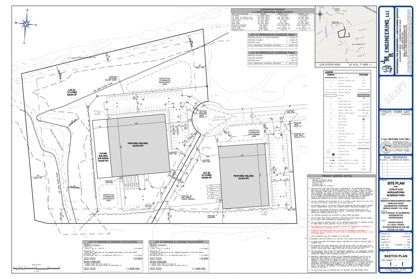 Plan de site