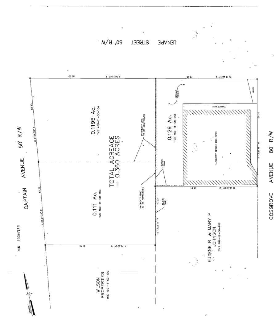 2118 Cosgrove Ave, North Charleston, SC à vendre Plan cadastral- Image 1 de 22