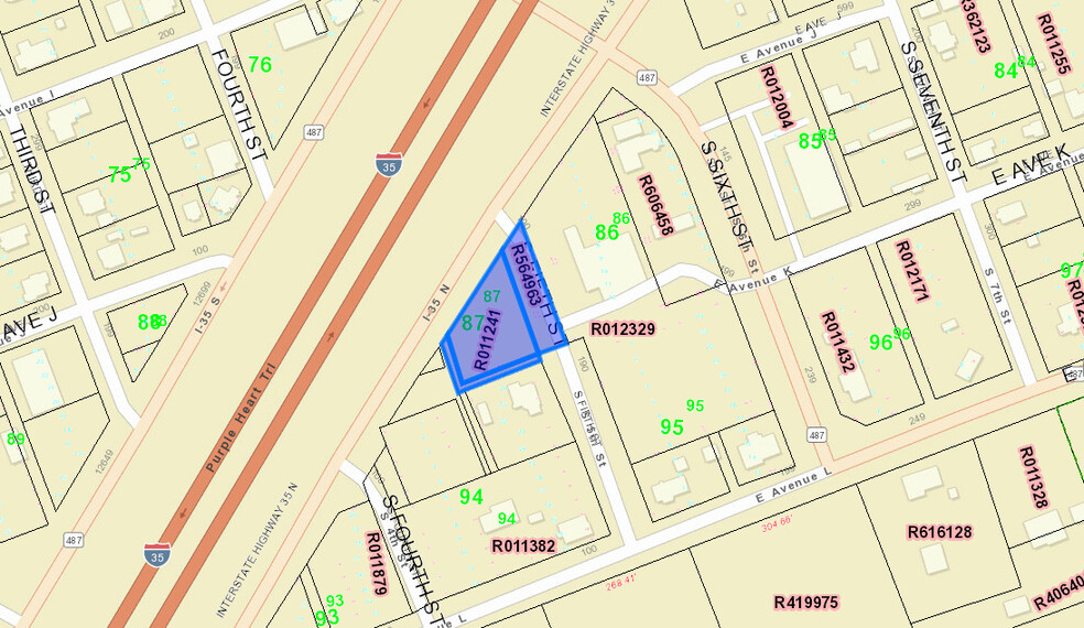 12700 N Interstate 35, Jarrell, TX à vendre - Plan cadastral - Image 2 de 5