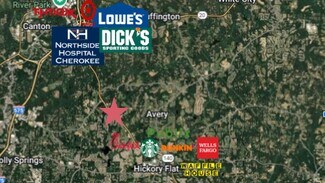 More details for 3806 Hickory Flat Hwy, Canton, GA - Land for Sale
