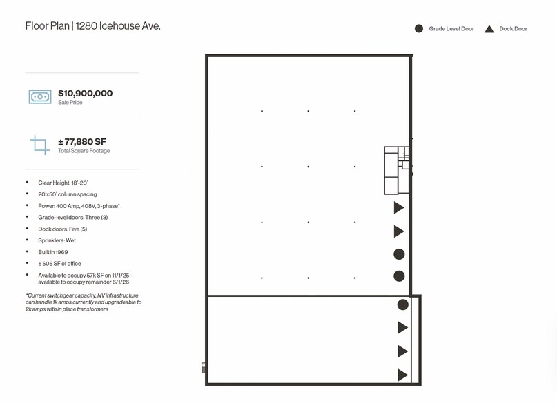 1280 Icehouse Ave, Sparks, NV à vendre - Plan d’étage - Image 2 de 10