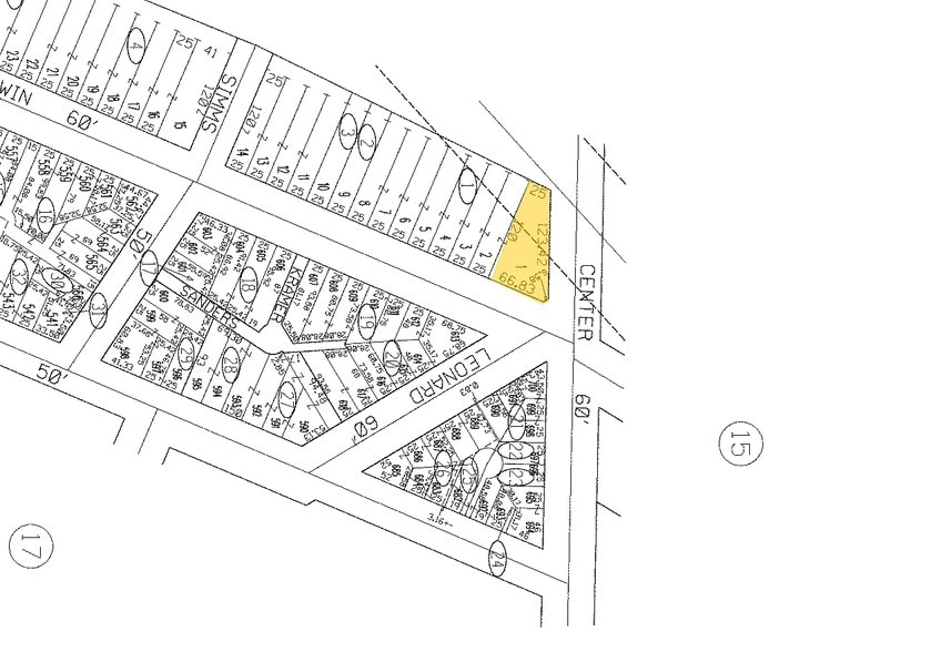 1600 Merwin Ave, Cleveland, OH à louer - Plan cadastral - Image 2 de 9