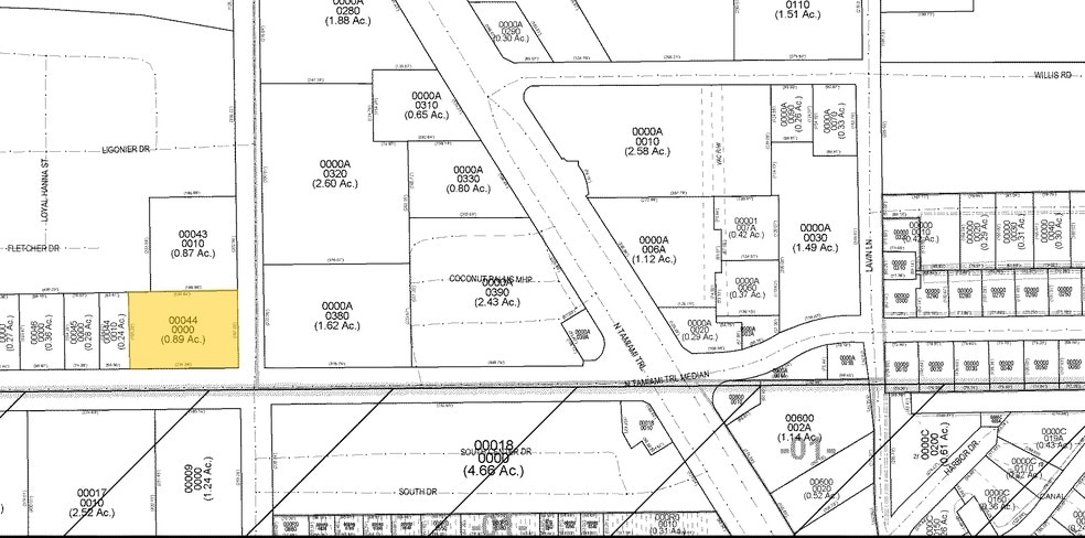 80 Pondella Rd, North Fort Myers, FL for sale - Plat Map - Image 2 of 5