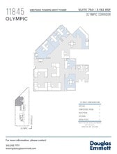 11845 W Olympic Blvd, Los Angeles, CA à louer Plan d’étage- Image 2 de 2