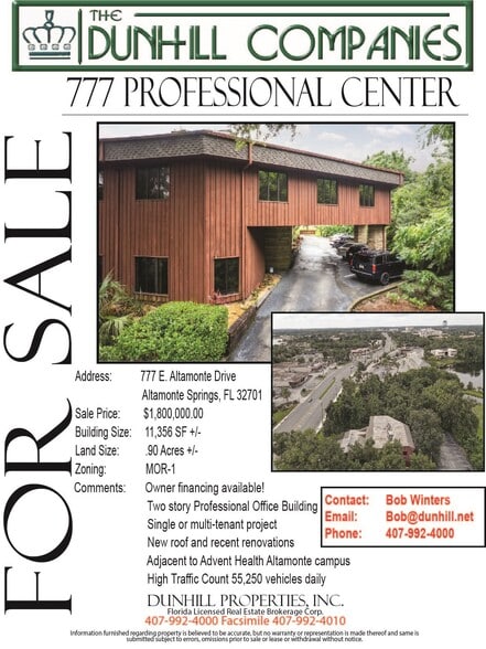 777 E Altamonte Dr, Altamonte Springs, FL for sale - Building Photo - Image 2 of 25