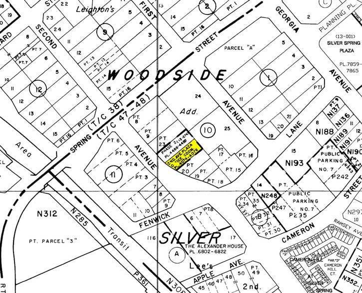 8607-8609 2nd Ave, Silver Spring, MD à vendre - Plan cadastral - Image 3 de 87