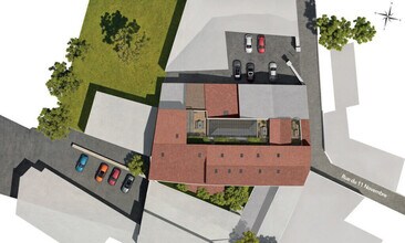 27 Bis Rue Du Onze Novembre, Aix-en-Provence, BDR - Aérien Vue de la carte