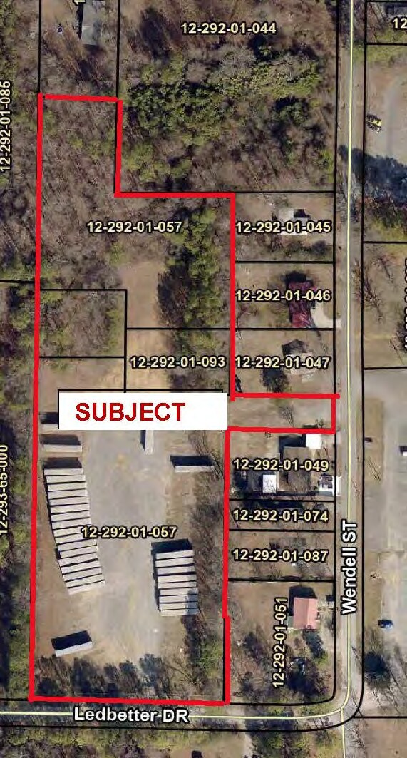 1822 Wendell St, Dalton, GA à vendre Plan cadastral- Image 1 de 2