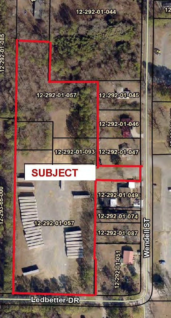 1822 Wendell St, Dalton, GA for sale Plat Map- Image 1 of 2